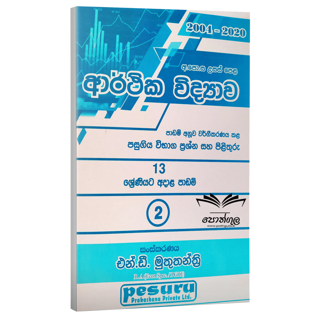 Pesuru Econ Grade 13 Questions (Sinhala Medium) Pothgula.lk